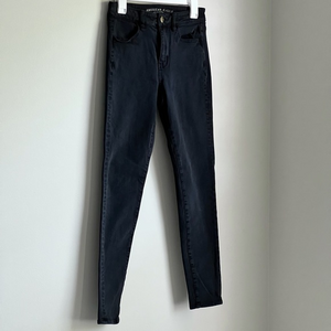 American Eagle Hi-Rise Black‎ Jeggings